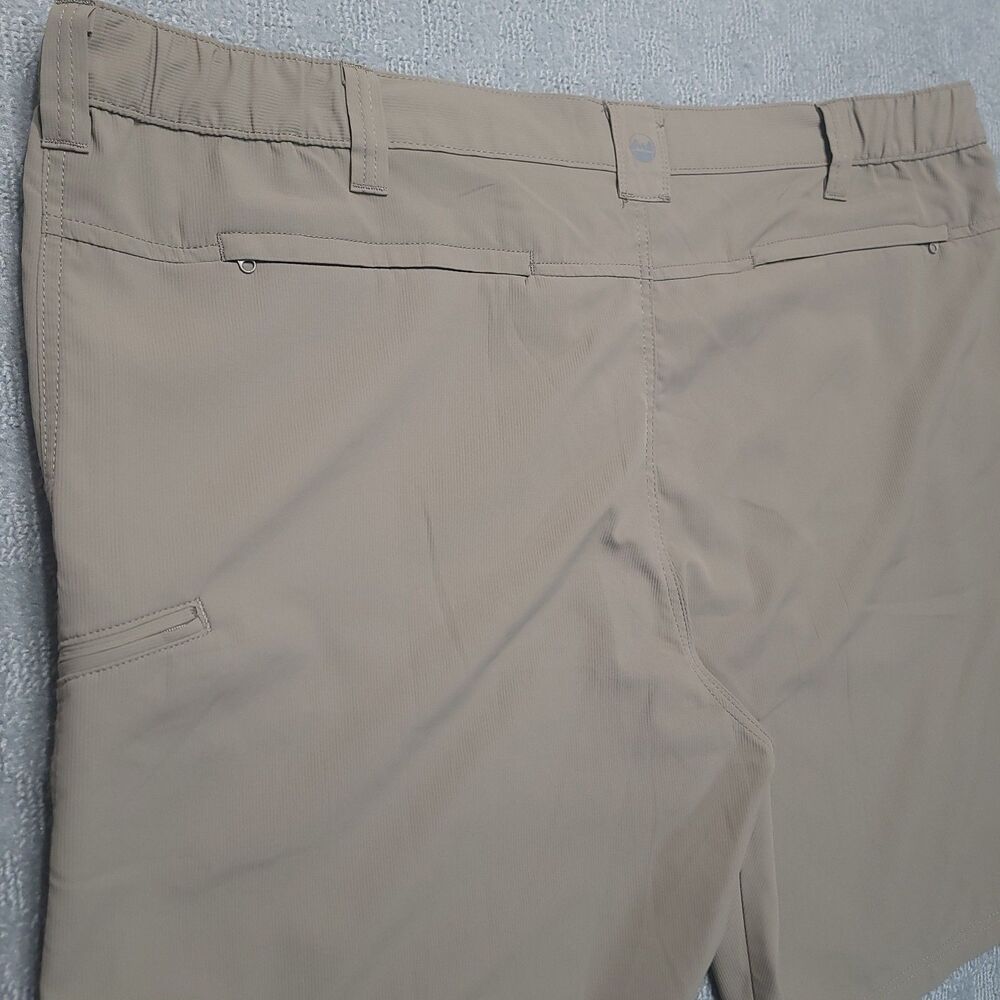 Wrangler Performance Utility Shorts Mens 48 Khaki Stretch 10" Inseem - Picture 4 of 12